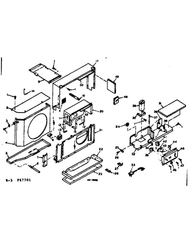 Air flow parts