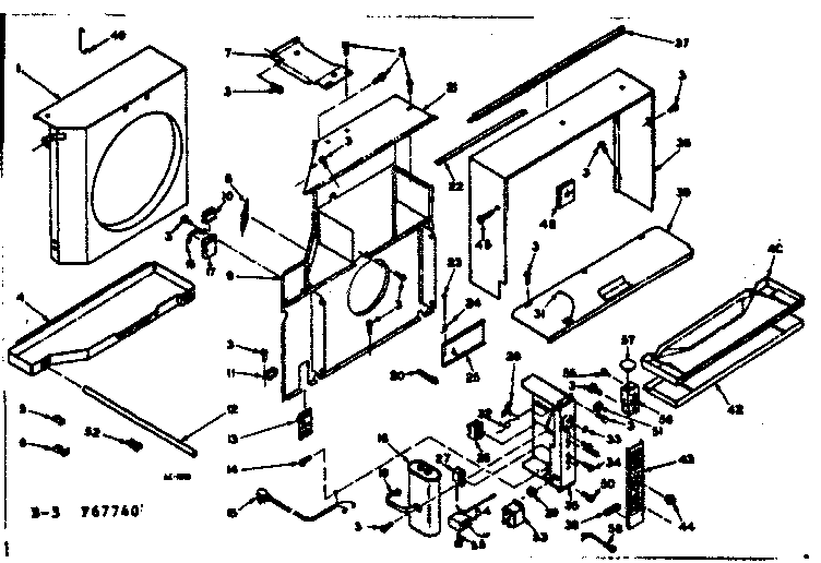 Air flow parts