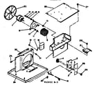 Kenmore 25365052 electrical system & air handling parts diagram