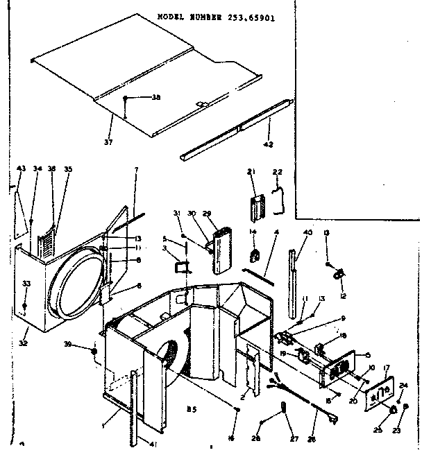 Electrical system & air handling parts