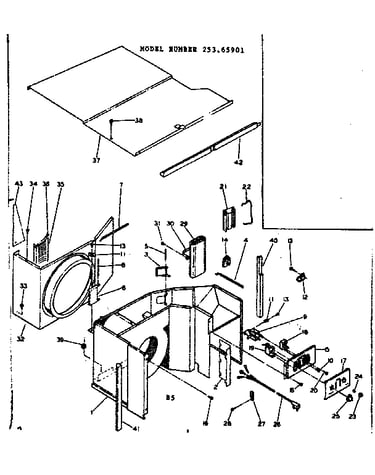 Electrical system & air handling parts