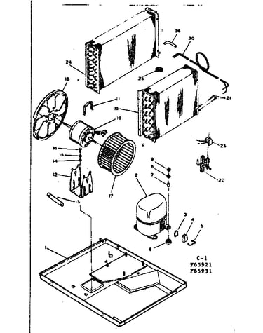 Refrigeration system & air handling parts