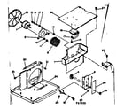 Kenmore 25367050 electrical system & air handling parts diagram