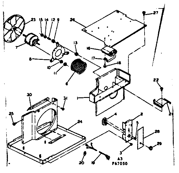 Electrical system & air handling parts
