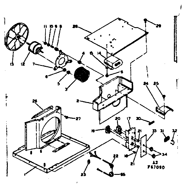 Air handling system parts