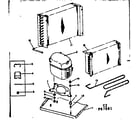 Kenmore 25367091 unit parts diagram