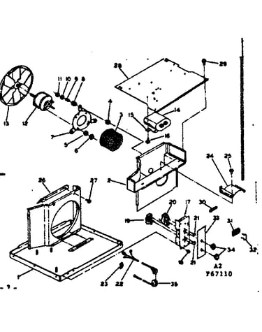 Air handling system parts