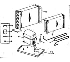 Kenmore 25367110 unit parts diagram