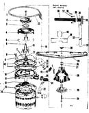 Motor, heater & spray arm details