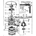 Kenmore 58765860 motor, heater and impeller details diagram
