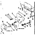 Kenmore 58765860 detergent cup details diagram