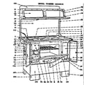 Kenmore 143341110 body section diagram
