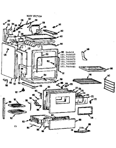 Body section