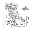 Kenmore 1037466686 body section diagram