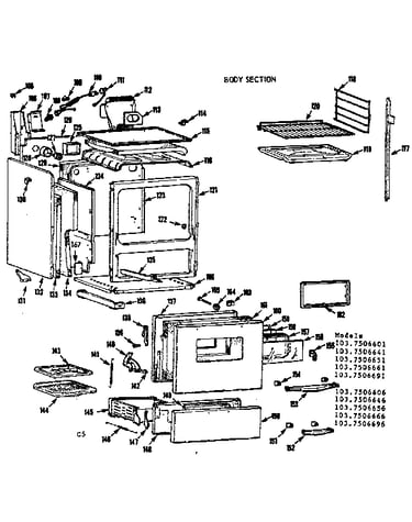 Body section