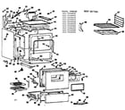 Kenmore 1037546650 body section diagram