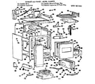 Kenmore 1037666640 body section diagram