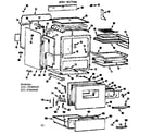 Kenmore 1039346640 body section diagram