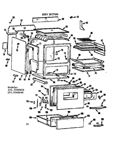 Body section