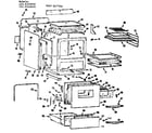 Kenmore 1039356640 body section diagram