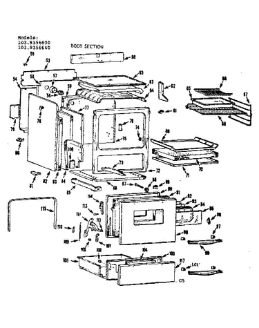 Body section