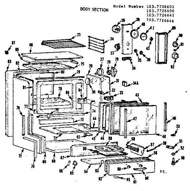Body section
