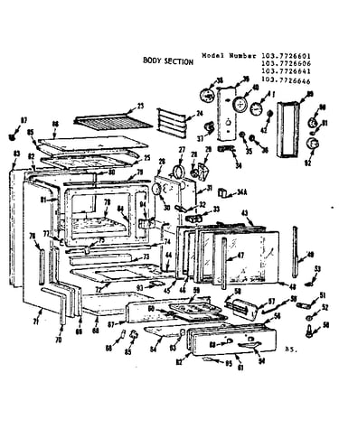 Body section