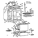 Kenmore 1037316606 body section diagram