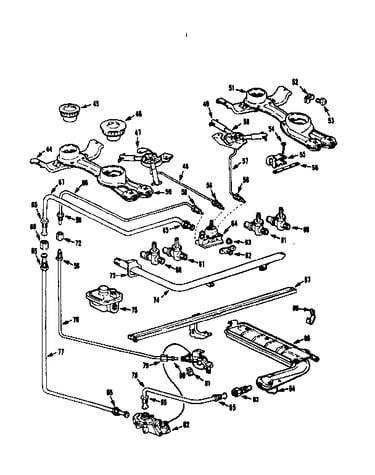 Burner section