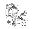 Kenmore 1037346641 body section diagram
