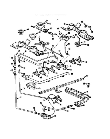 Burner section