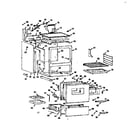 Kenmore 1037366640 body section diagram