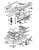Backguard and maintop section