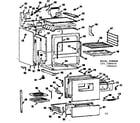 Kenmore 1037386640 body section diagram