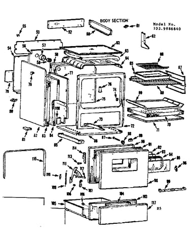 Body section