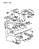 Burner section