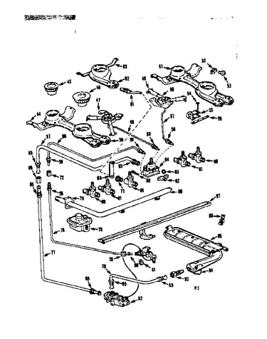 Burner section