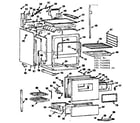 Kenmore 1037426601 body section diagram
