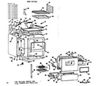 Kenmore 1037446660 body section diagram