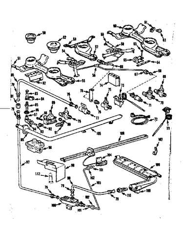 Burner section