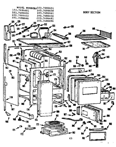 Body section