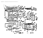 Kenmore 1037766646 eye level oven diagram