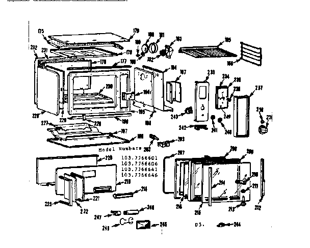 Eye level oven