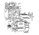 Kenmore 1037786606 body section diagram