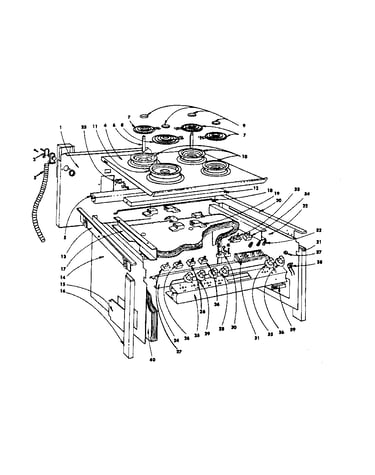 Top section and outer body parts