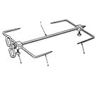Kenmore 1554546621 rotisserie accessory package diagram