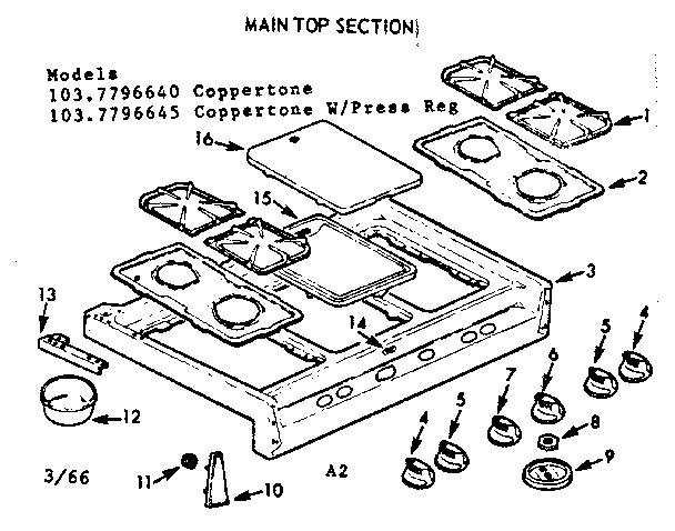Main top section
