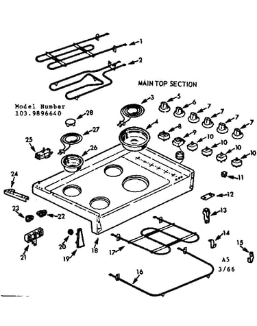 Main top section