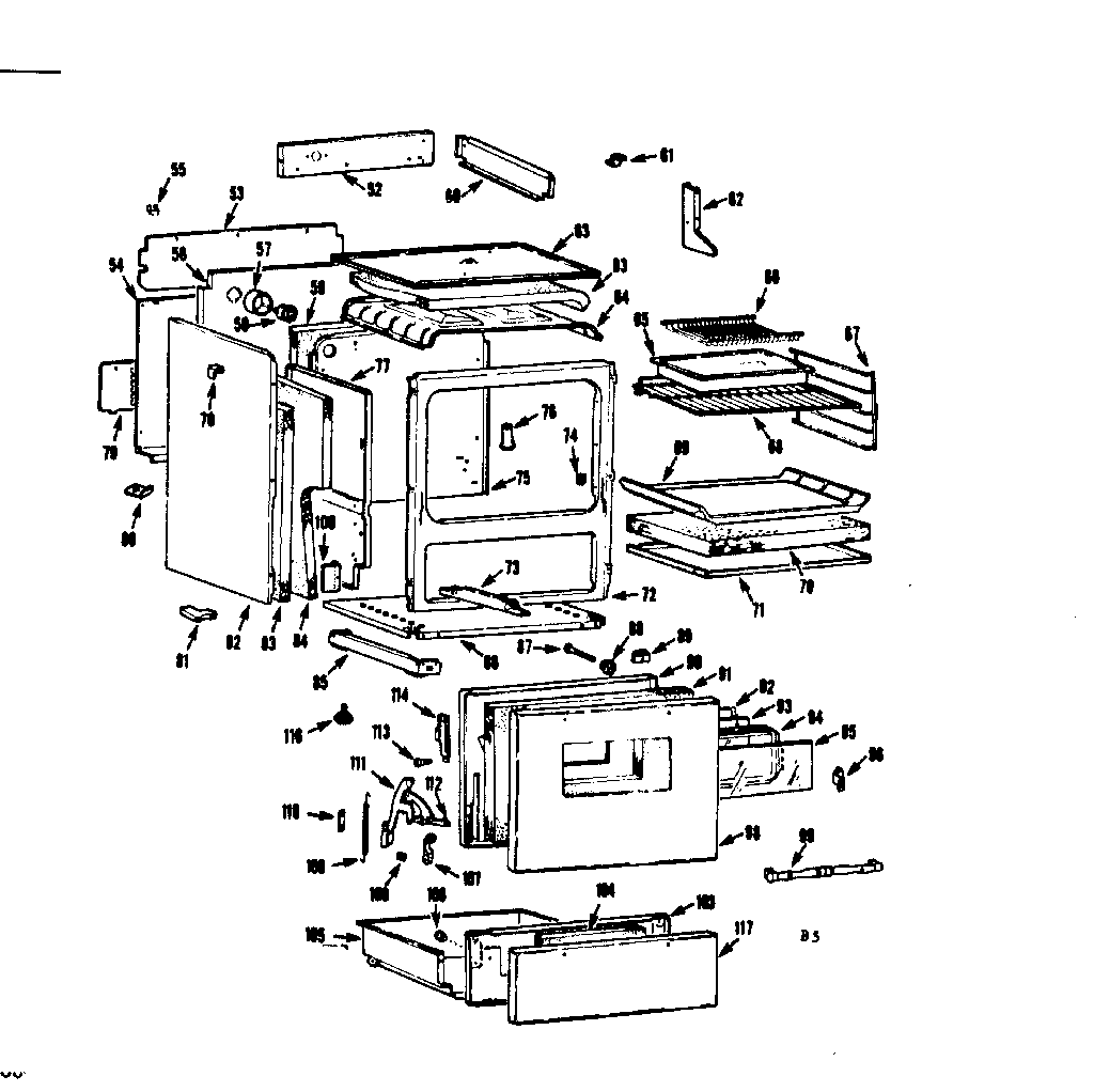 Lower body section