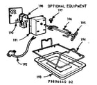Kenmore 1039896640 optional equipment diagram